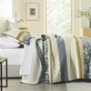 DUOHONG 100% Cotton Quilt Set King Size, King Quilt, Patchwork
