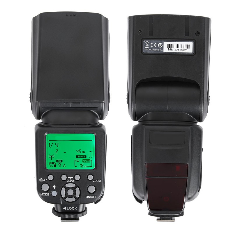 TRIOPO TR-982III/C 2.4G TTL 1/8000 Wireless Master Slave Flash Speedlite