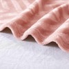 Whale Flotilla Cuddly Blanket with Chevron Pattern, 150 x 200