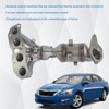 JDMSPEED New Exhaust Manifold with Gasket Replacement for Nissan Altima