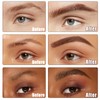 Dual-Ended Unidollss Eyebrow Stamp Stencil Kit for Women,Waterproof Eye brow