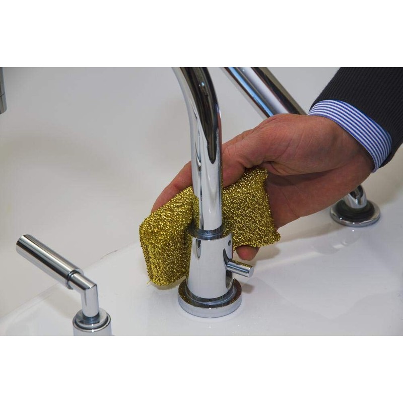 Homiez Luxury Lurex Shiny Cushion Cleaning Sponge, Scourer, Pot Sponge,