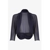 Roman Originals Chiffon Bolero Shrug Jacket for Women UK -