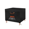 JZAHYUK Fire Pit Cover Square 36"x36"x24", 600D Heavy Duty Oxford