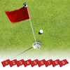 TIXIPEM Golf Flag with Tube Inserted [1pcs] - Nylon Putting