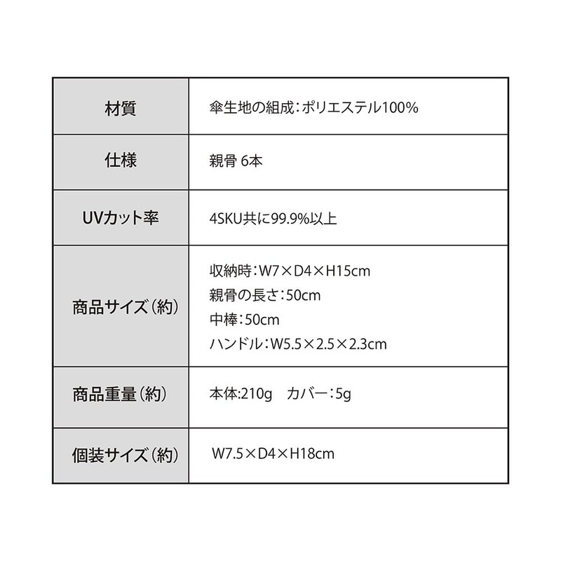 Mini Kawa Parasol Global Japan, beige