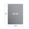 Kuyal Office Chair Mat for Carpeted Floors, Heavy Duty, Transparent