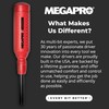 Megapro Tamperproof Security Screwdriver Set | Multi-Bit Screwdriver with ¼”