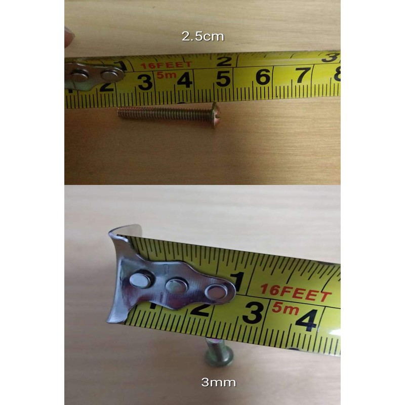 Mallofusa 32mm Cabinet Ceramic Round Pull Knobs for Drawer Dresser