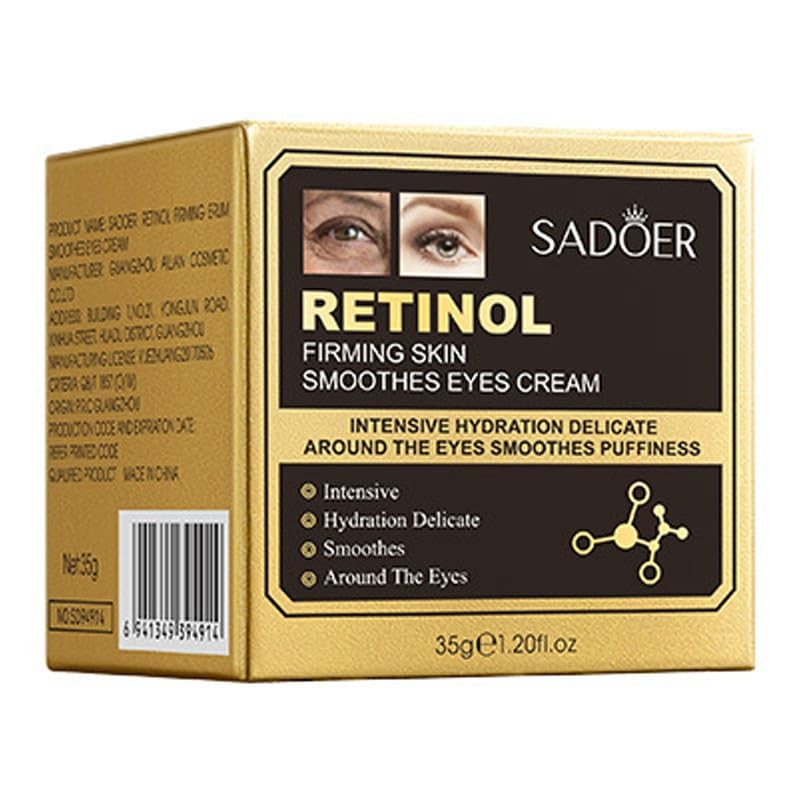 ULELA DIKML Retinol Firming & Smoothing Eye Cream Moisturizing &