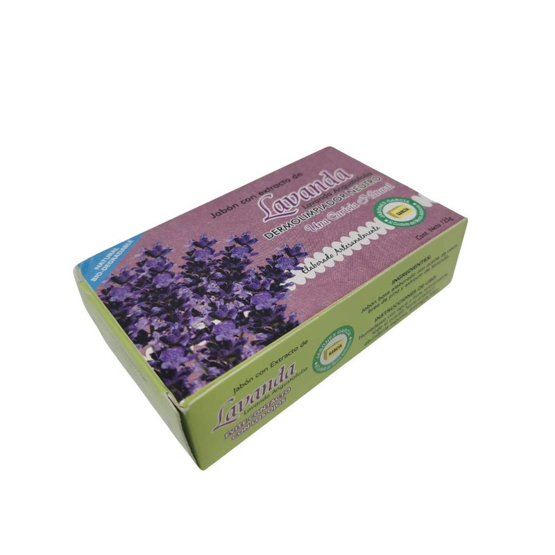 Jabón García Lavanda 5 Pz De 125g Ecológico Biodegradable