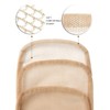 YANTAISIYU 3 Pieces 4X4 Inch Lace Net Wig Accessories Lace
