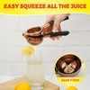 SHIKORI Lemon Squeezer, Large Heavy Duty Handhelp Juicer for Lemon,
