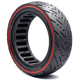 myBESTscooter - 8.5 x 2.5 Inch Solid Tyre Wheel For Dualtron Mini And Speedway Leger, Compatible With Front & Rear Wheel, Puncture-Proof Non-Slip For E-Scooter