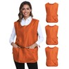 Xeoxarel 3 Pack Unisex Cobbler Apron with 3 Pockets Vest,