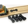 TrainLab Dog Bone Train Track Adapter Connectors (5pcs) (Black)