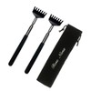 Grandchildren Portable Extendable Back Scraper, Stainless Steel, Back Scratcher, Massage/Trigger