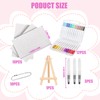 Magic Puffy Painting Kit, 3D Drawing Canvas Sponge, with Foam