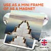 Classic Rectangle Magnet with Stand - Jetty Windermere English Lake