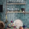 4x4 Zellige Ceramic Tile Eurasian Teal Wall Tile (45)