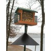 NOENNULL Squirrel Guard - Wrap Around Squirrel Baffle Protects Bird