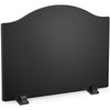 Firebacks for Fireplace 24Inch- Iron Fire Place Back Plates with