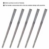 BALWOO Chopsticks [Made in Korea][5 Sets] 430 Premium Stainless Steel