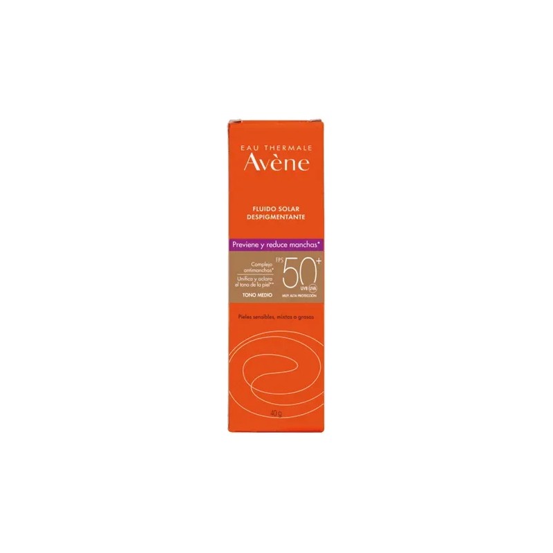 Protector Solar Facial Fluido Mat Perfect Aclarante Fps Tono Medio