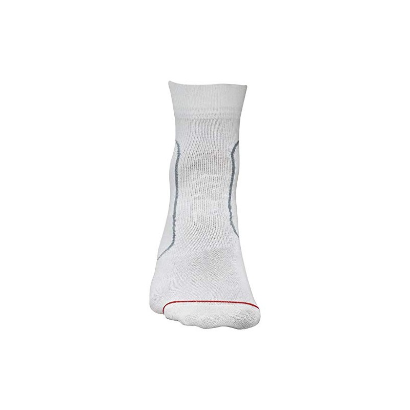 1000 Mile Tactel Mens White Foot Ankle Support Compression Tactel