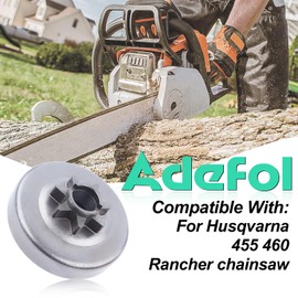 Adefol .325" 7T Clutch Drum Bearing Kit for Husqvarna 455 460 Rancher Chainsaw with Oil Pump Oil Pressure Line Worm Gear Needle Bearing Replacement Parts for 537291702 (6 Pcs)