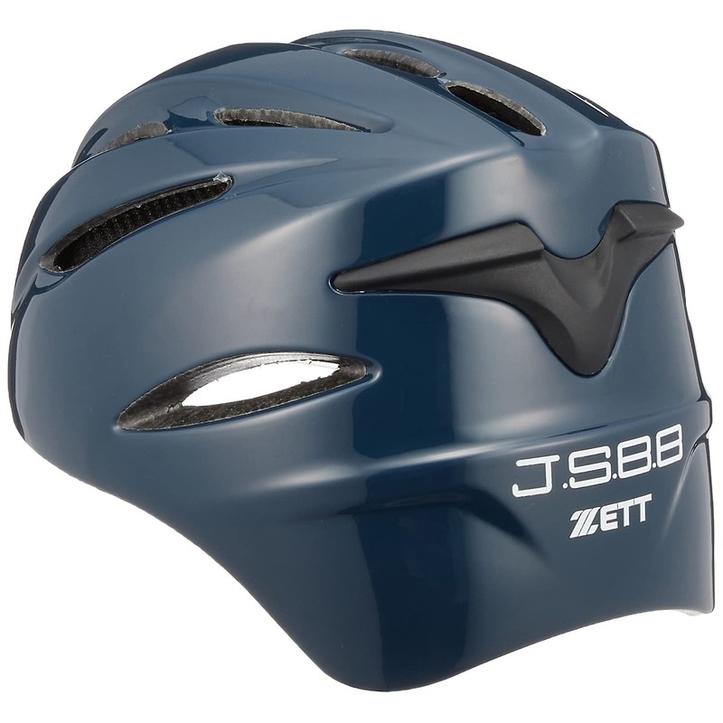 Zett Soft Baseball Catcher's Helmet Navy L BHL40R