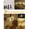 CRLight LED Candelabra Bulb 25W Equivalent 250 Lumens, 3000K Soft