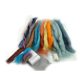 Artfelt Coral Reef with Clownfish Felt Making Picture kit- a Carefully Designed Felt Making kit to Make a Lovely Under The sea Picture