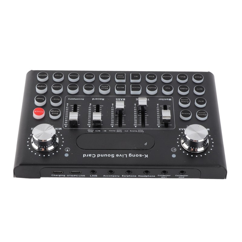 Sound Mixer Compact 820mah 18pcs Special Effect Buttons 5pcs Sound