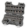 CRAFTSMAN OVERDRIVE 49-Piece Gunmetal Chrome Mechanics Tool Set, Standard SAE/Metric