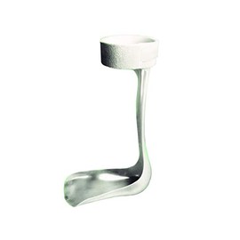 Fabrication Enterprises Drop-Foot Brace, Polypropylene, Right, Large M 9-11