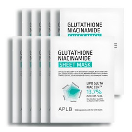 APLB [APLB]Glutathione Niacinamide Sheet Mask (10ea)