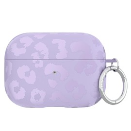 Velvet Caviar Compatible with AirPods Pro Case 2nd and 1st Generation - Cute Protective Hard Cover for Women - Lilac Leopard