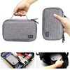 sisma Electronics Cords Organizer Tech Accessories Storage Case Travel Small