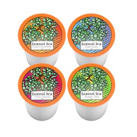 Bonsai Tea Co. Variety Pack, Compatible with 2.0 Keurig K Cup Brewers, 40Count