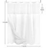 Tititex No Hooks Snap in Liner Olive Green Eucalyptus Leaves