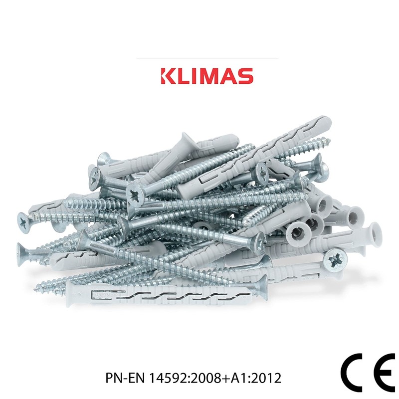 Klimas® Dowel Screws Set of 50 Frame Dowels Impact Dowels