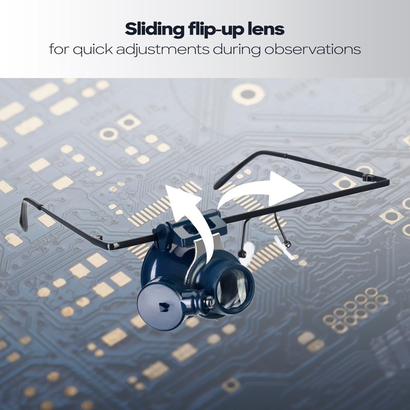 Discovery Crafts DGL 20 Magnifying Glasses - Powerful One Eye