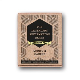 Legendary Affirmation Cards for Women and Men Expansion Deck - (Pack of 120) Daily Positive Words Affirmations for Manifestation and Motivation that Cover 6 Aspects of Your Life, Money & Career