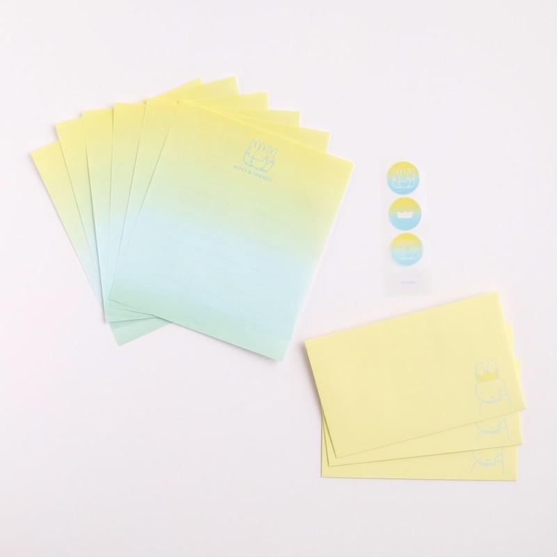 Green Flash Miffy Letter Set miffy & friends BM-298