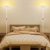 Bricosmocon Stepless Dimmable Floor Lamp,30W 3000LM Super Bright LED Torchiere