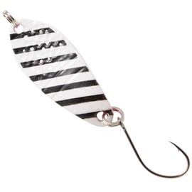 FTM Spoon Dragon 2.5 g 3.2 cm – Trout Blinker, Colour: Black/White/Pink