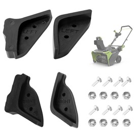 Single Stage Snow Blower Protective Slide Skid Shoes Kit Replacement for Ego 21" SNT2100, SNT2101, SNT2102, SNT2112, SNT2114, SNT2102, SNT2110 Snow Blower- Raise the Snow Blower Height to Reduce Wear