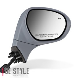 DNA Motoring OEM-MR-GM1321556 Right Passenger Folding Side Mirror Compatible with 2016-2020 Envision,Heated+Powered Adjust+Turn Signal+Memory+Blind Spot Glass