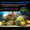 2Pcs Digital Aquarium Thermometer Fish Tank Digital LED Display Thermometer